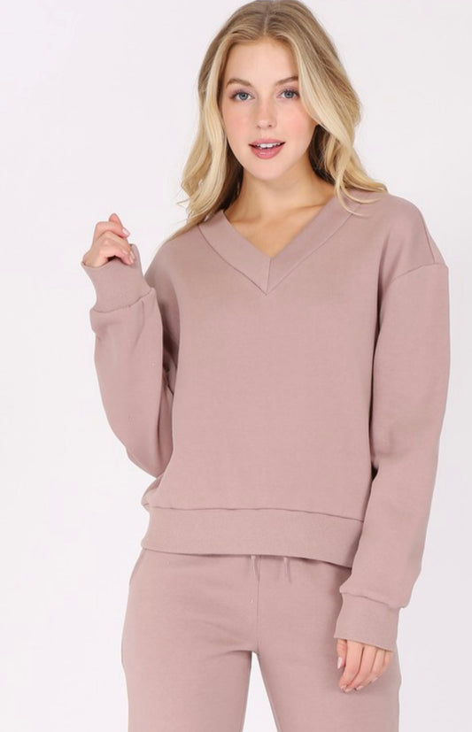 The Roper Sweatshirt in Mocha