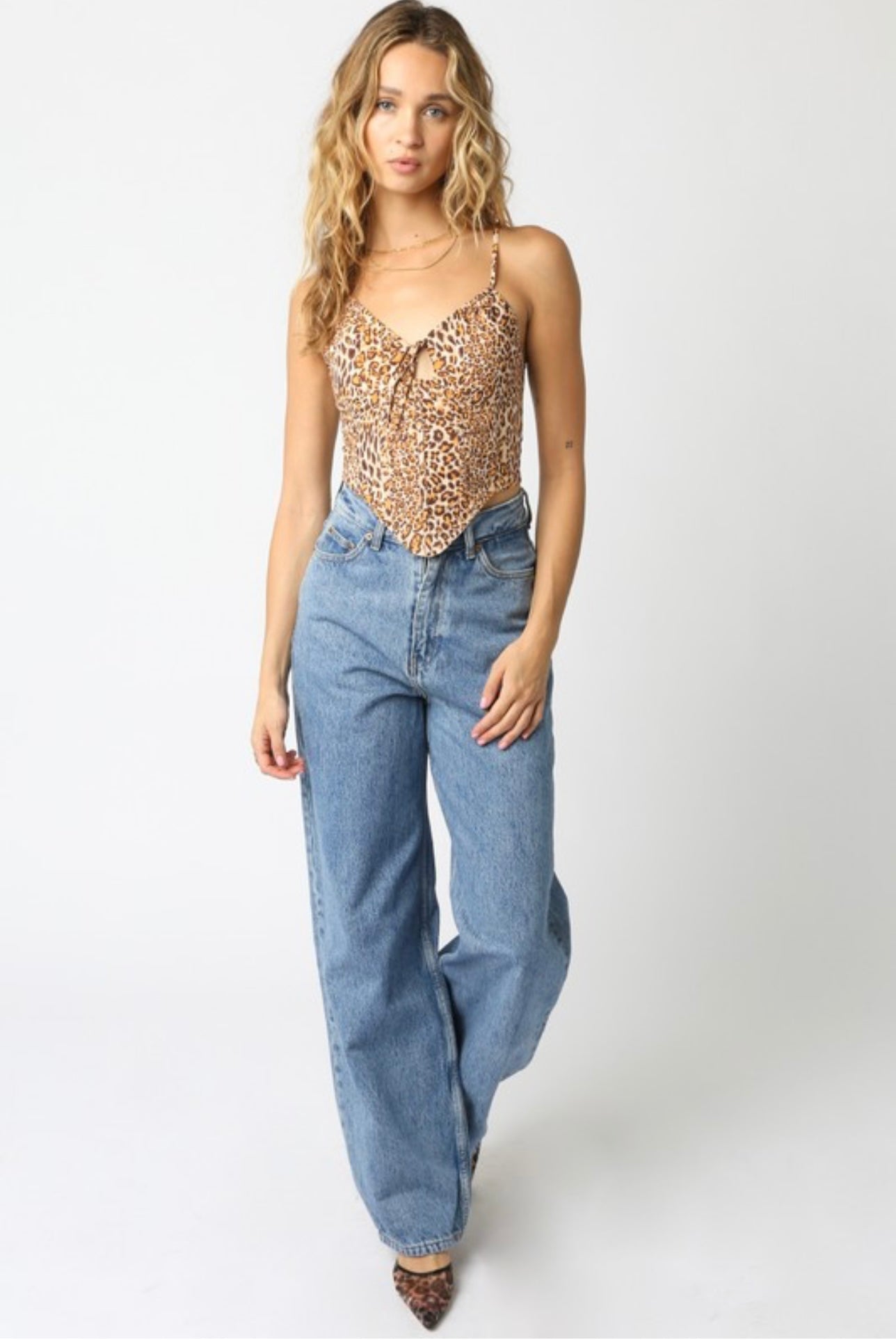 Desert Sin Leopard Top