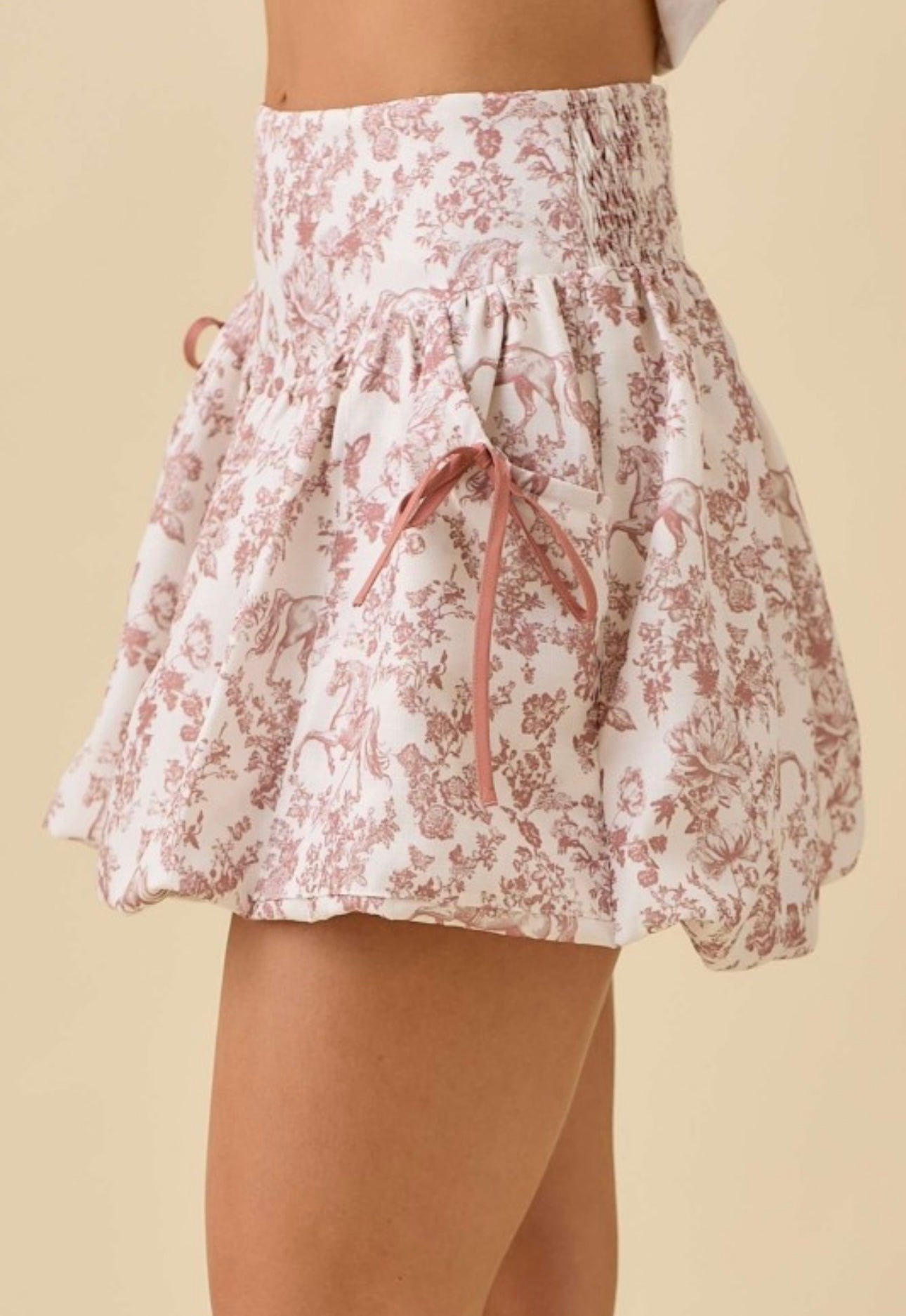 Prairie Pony Toile Skirt