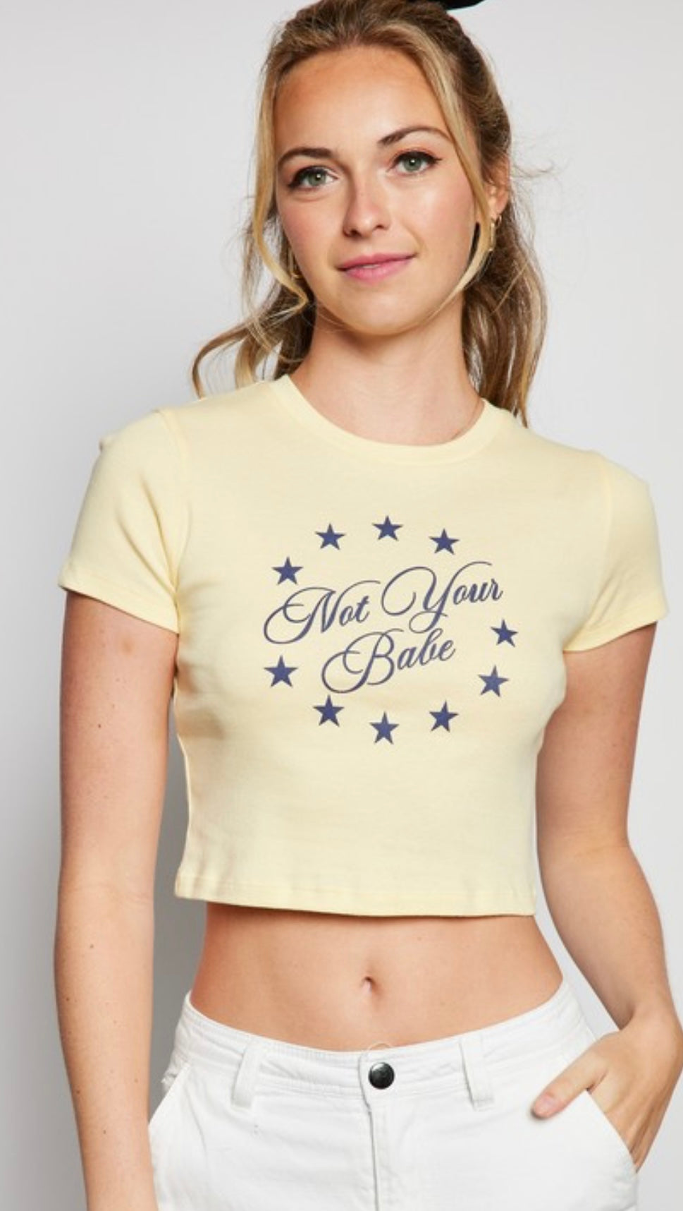 “Not Your Babe” Top