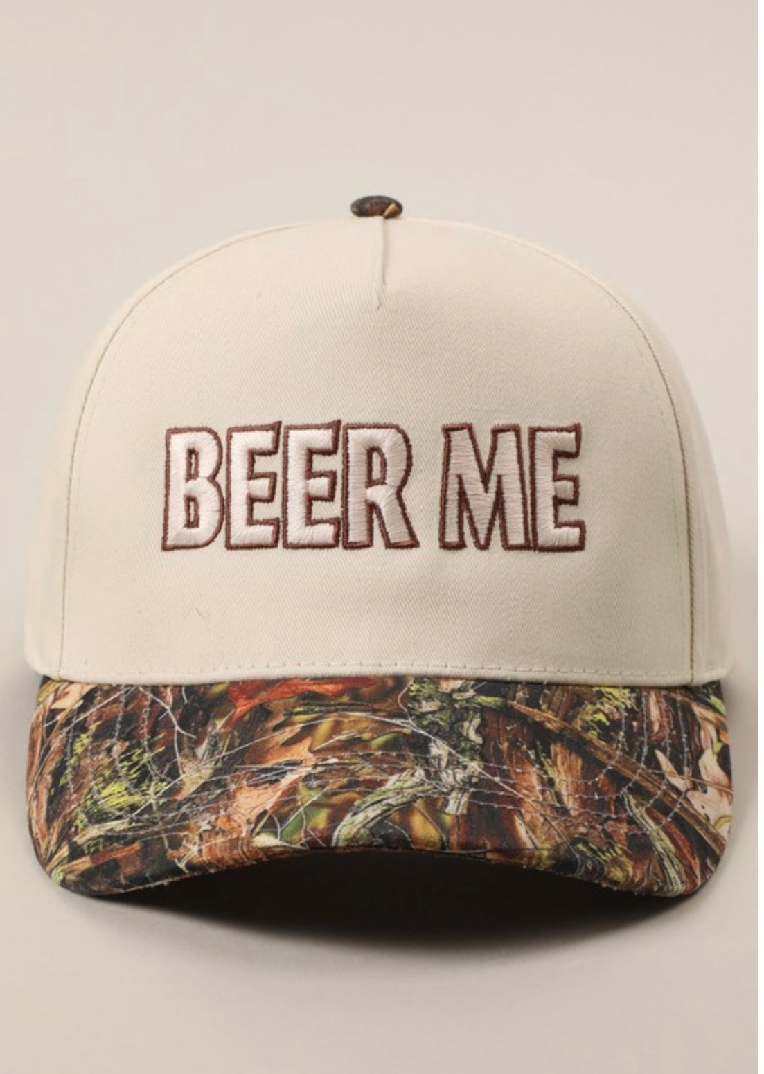 Beer Me Camo Cap
