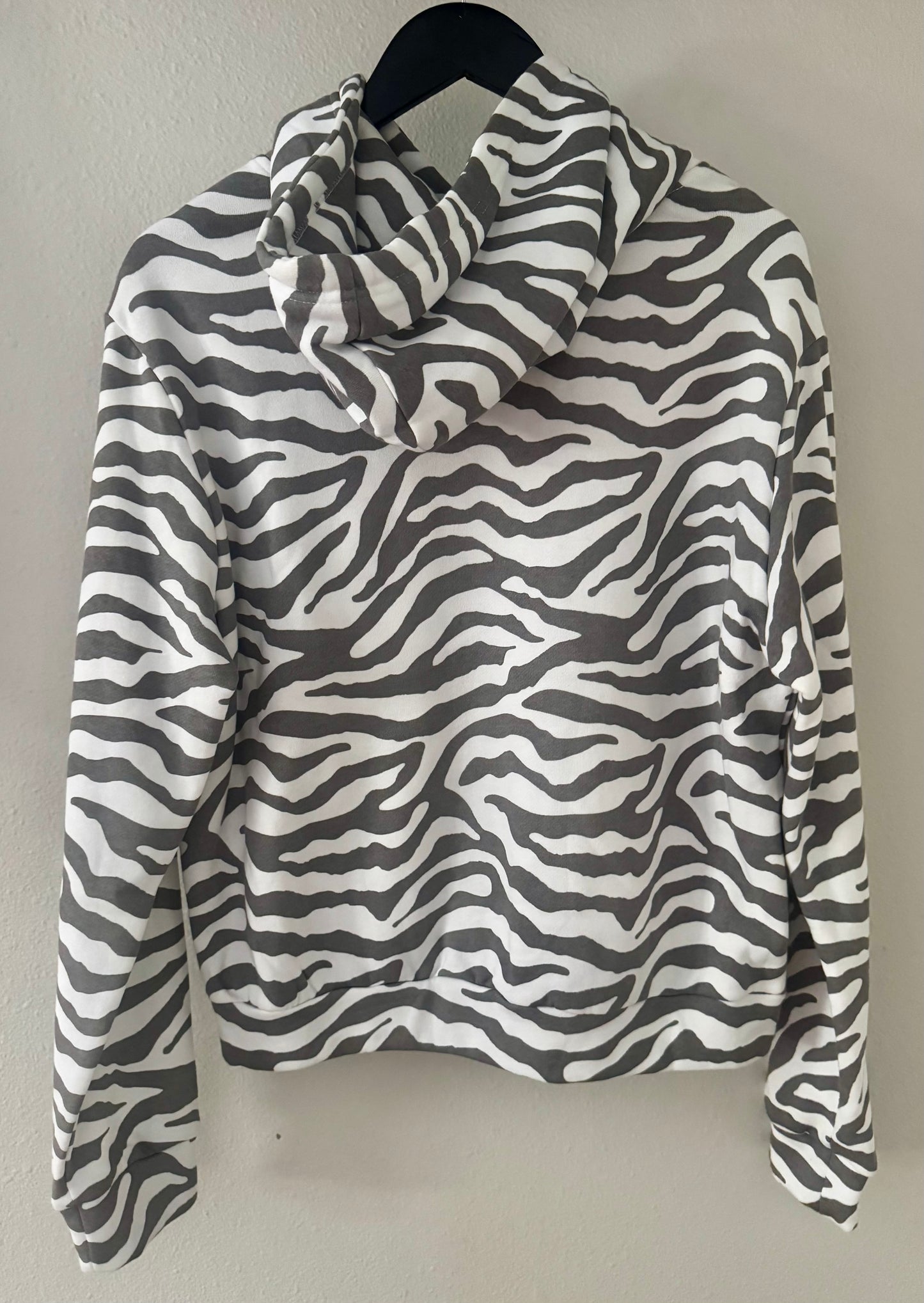 Zebra Cowboy Graphic Hoodie
