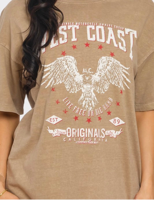 West Coast Rebel Tee