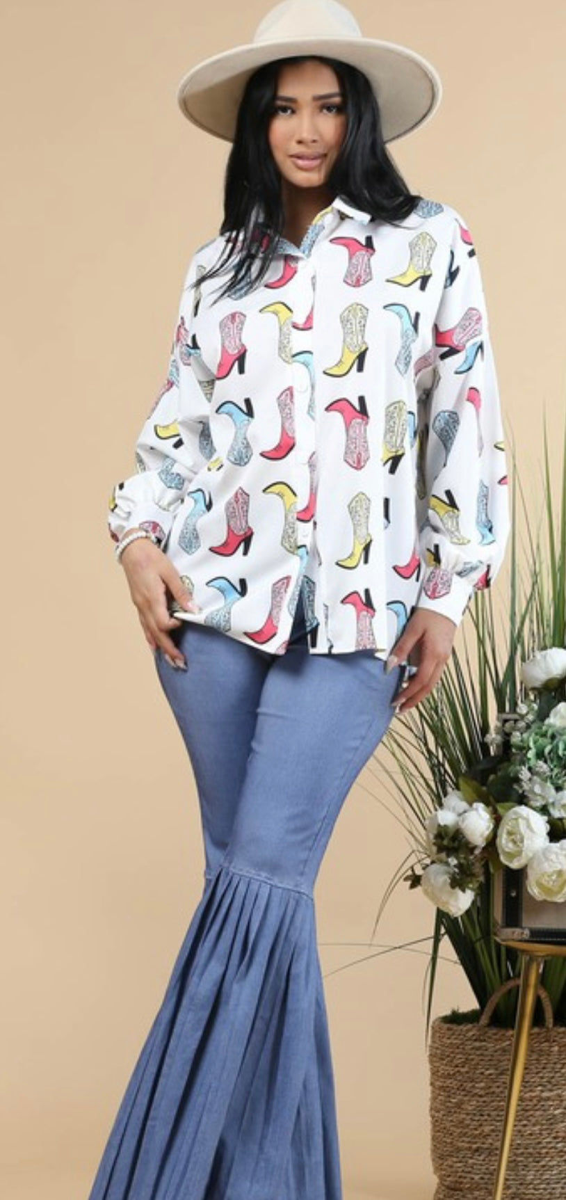 Boot Scootin’ Button Up