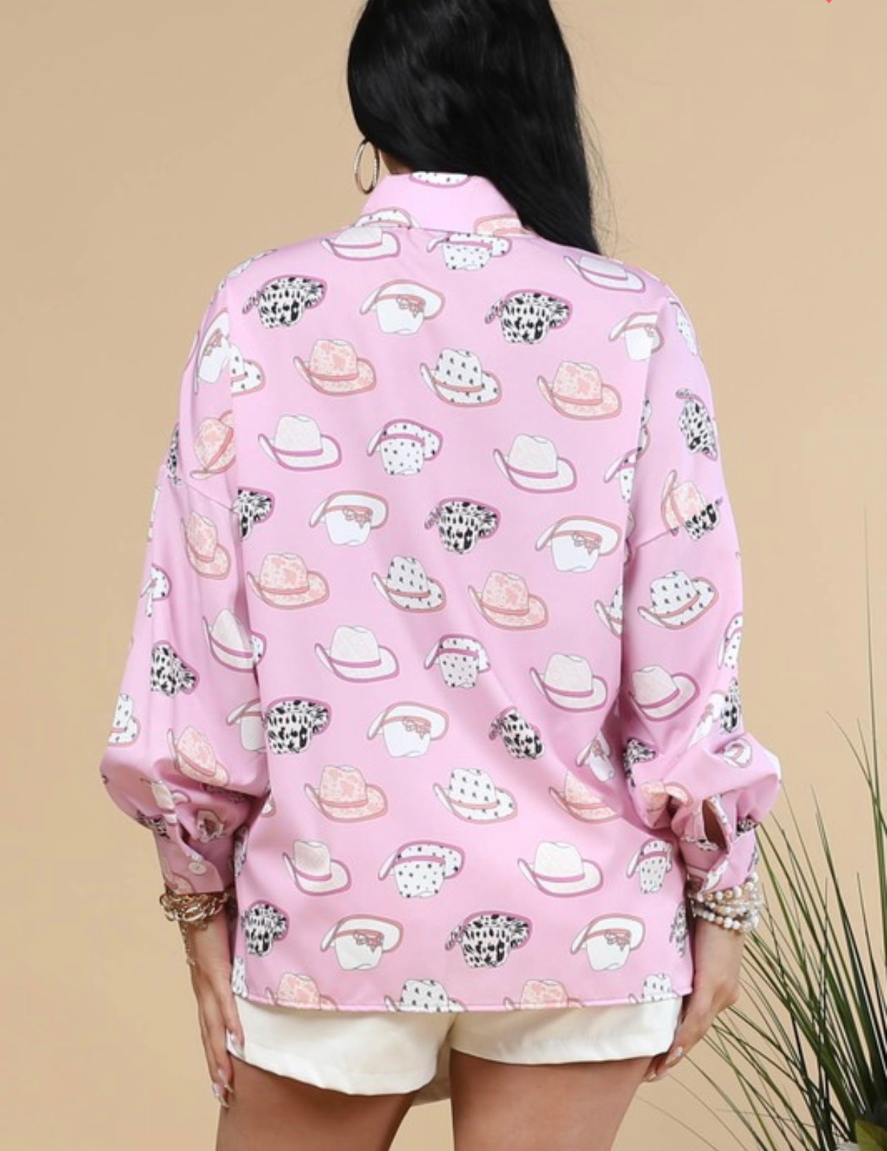 Rodeo Barbie Button Up