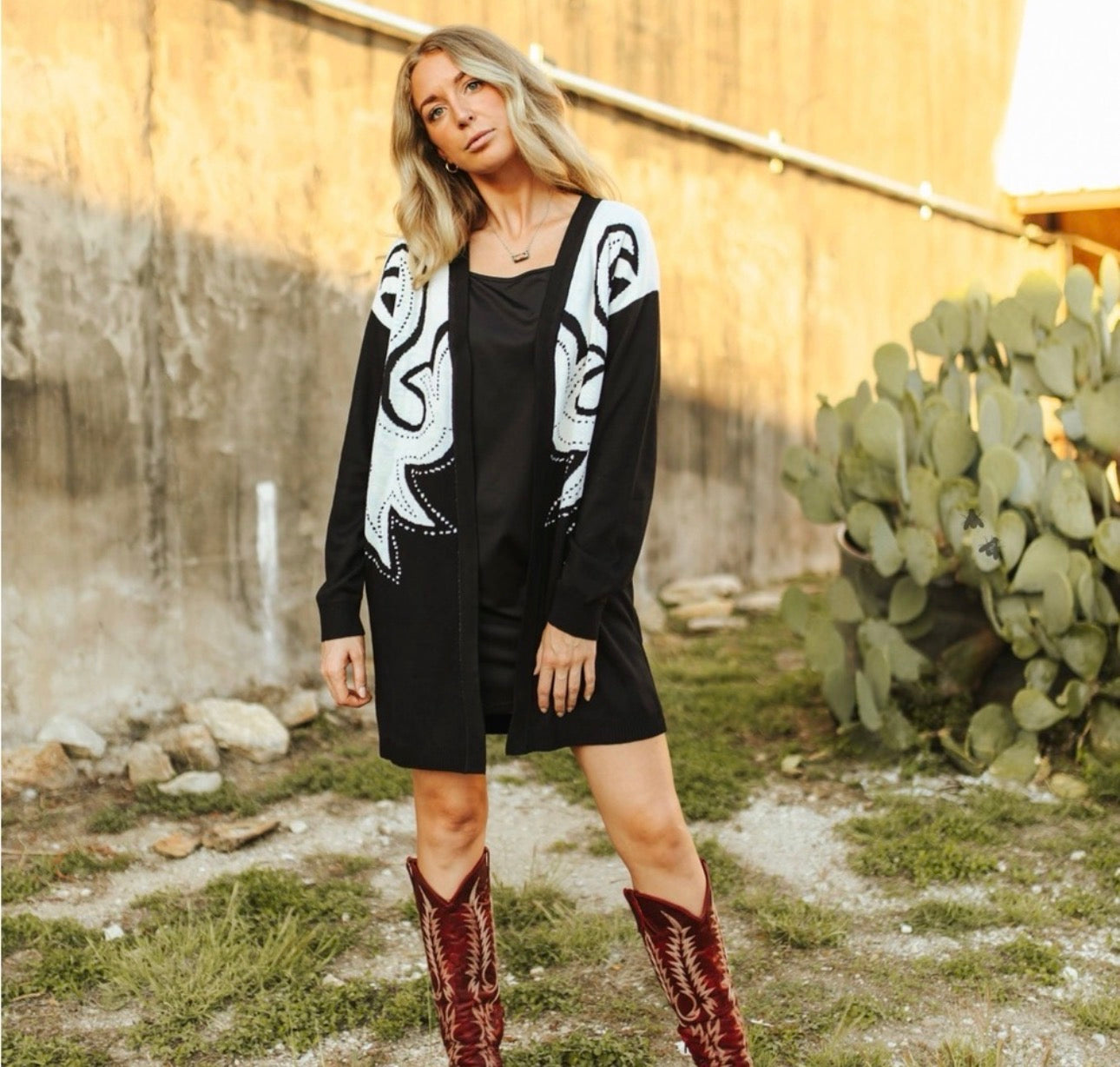 Saddle Swappin’ Knit Cardigan