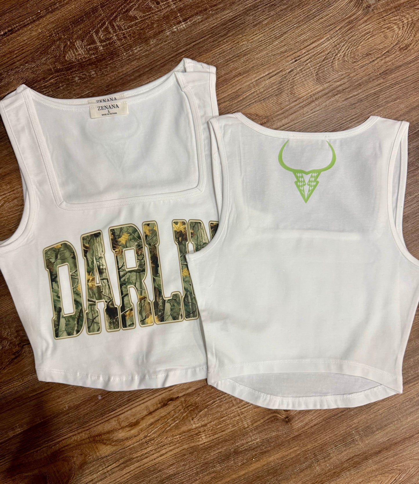 Darlin’ Camo Crop