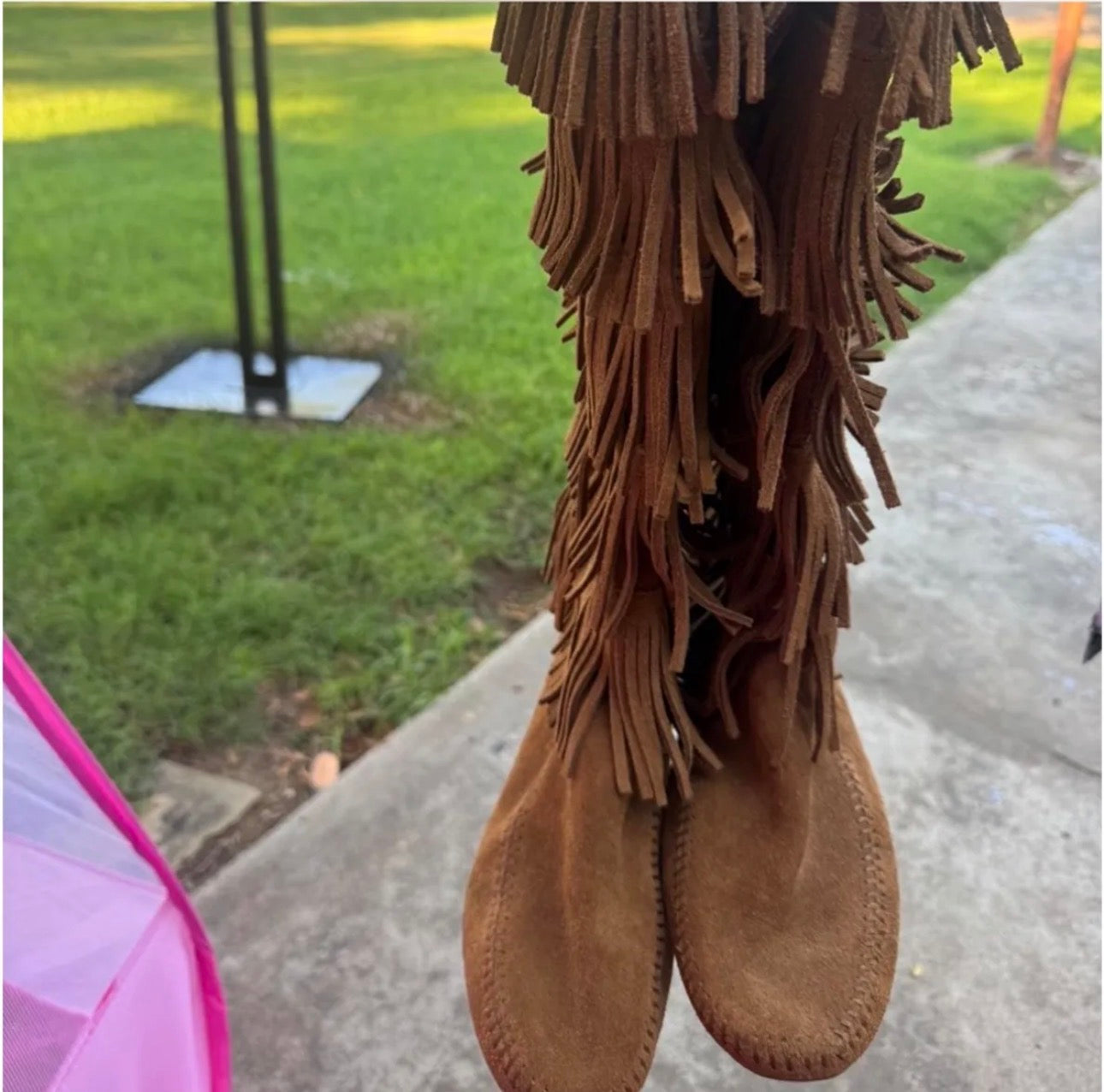 Minnetonka Fringe Boots