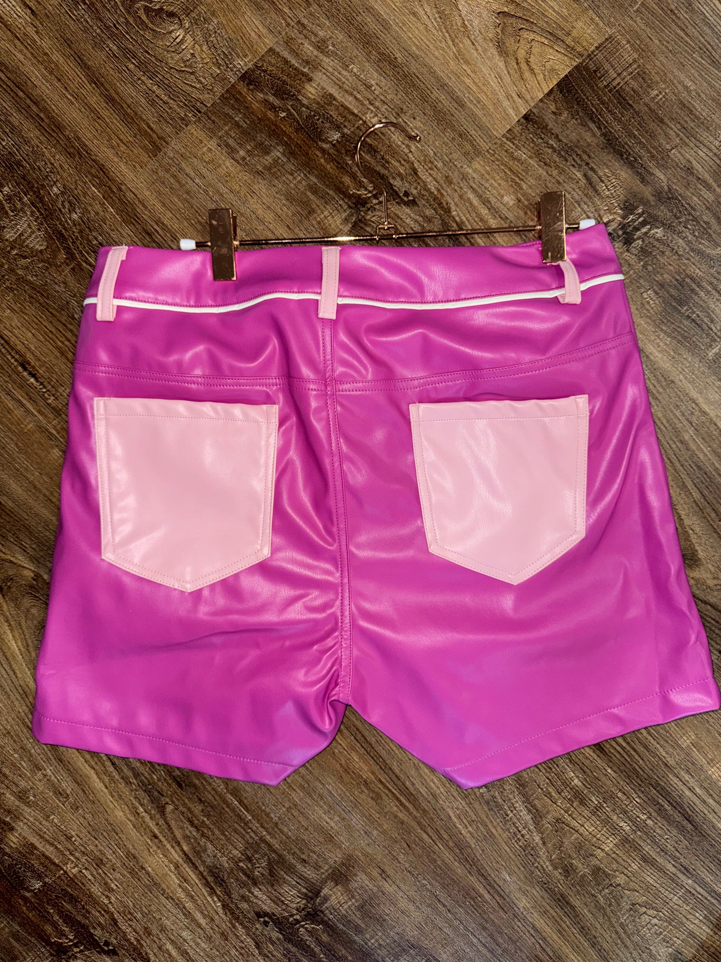 Barbie Rodeo Faux Leather Shorts