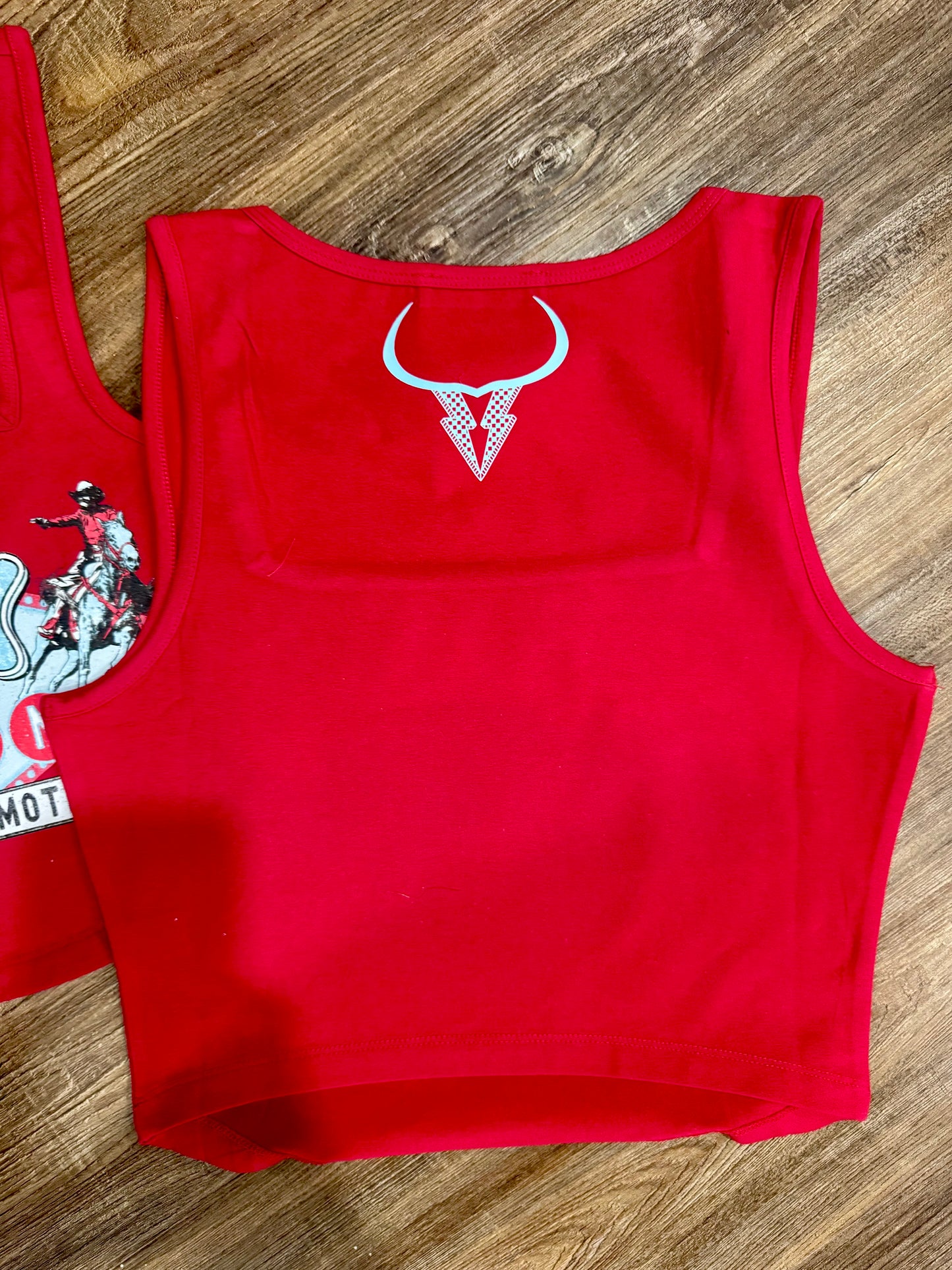 Cowboy Casino Crop (Red)