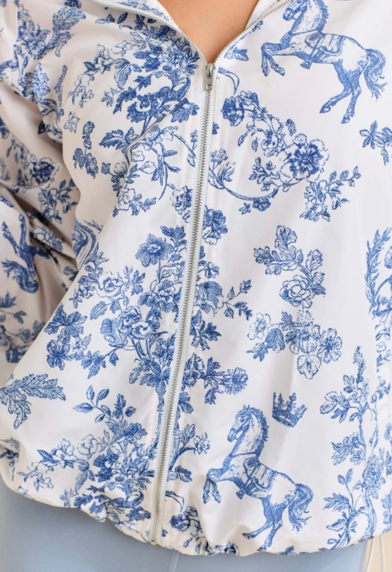 Blue Belle Windbreaker