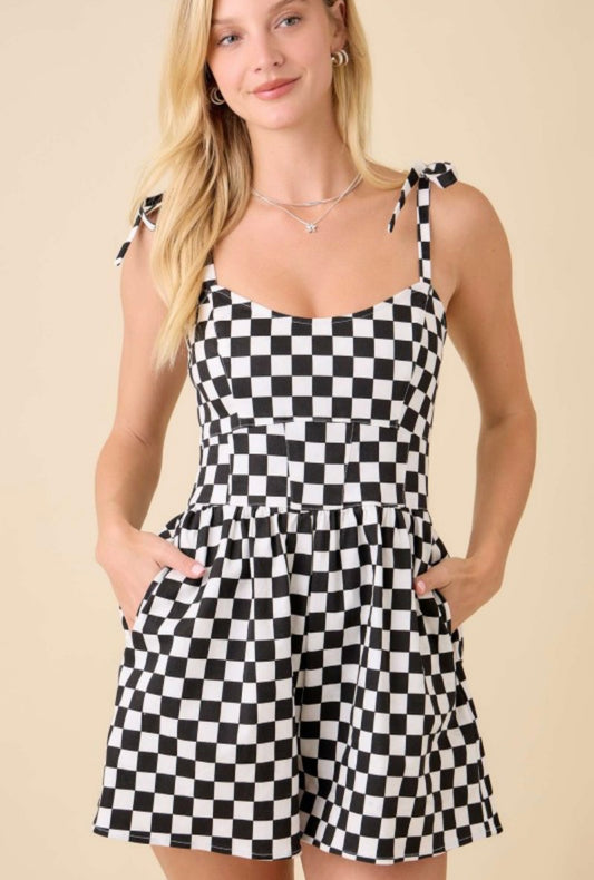 Wildcard Checker Romper