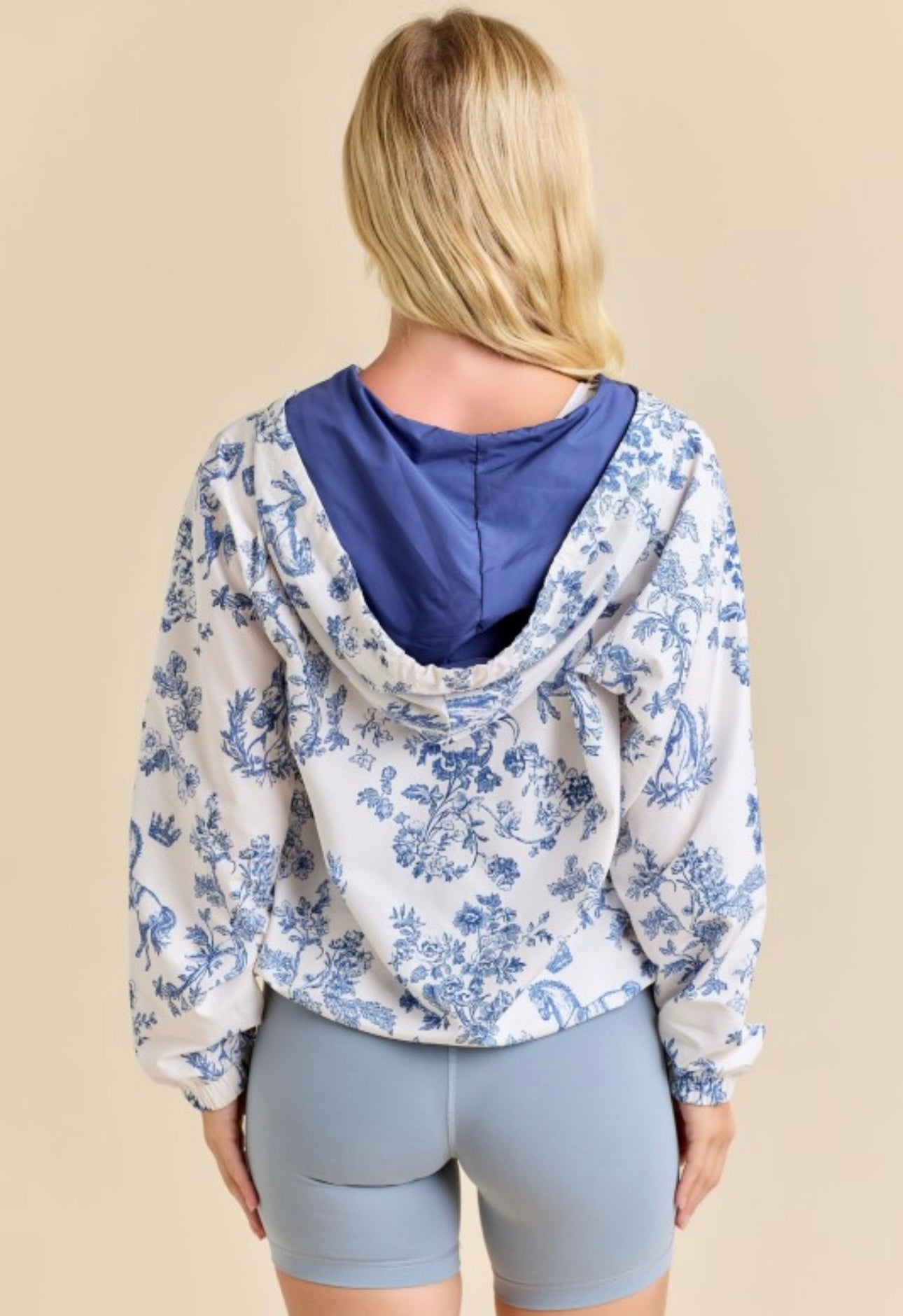 Blue Belle Windbreaker