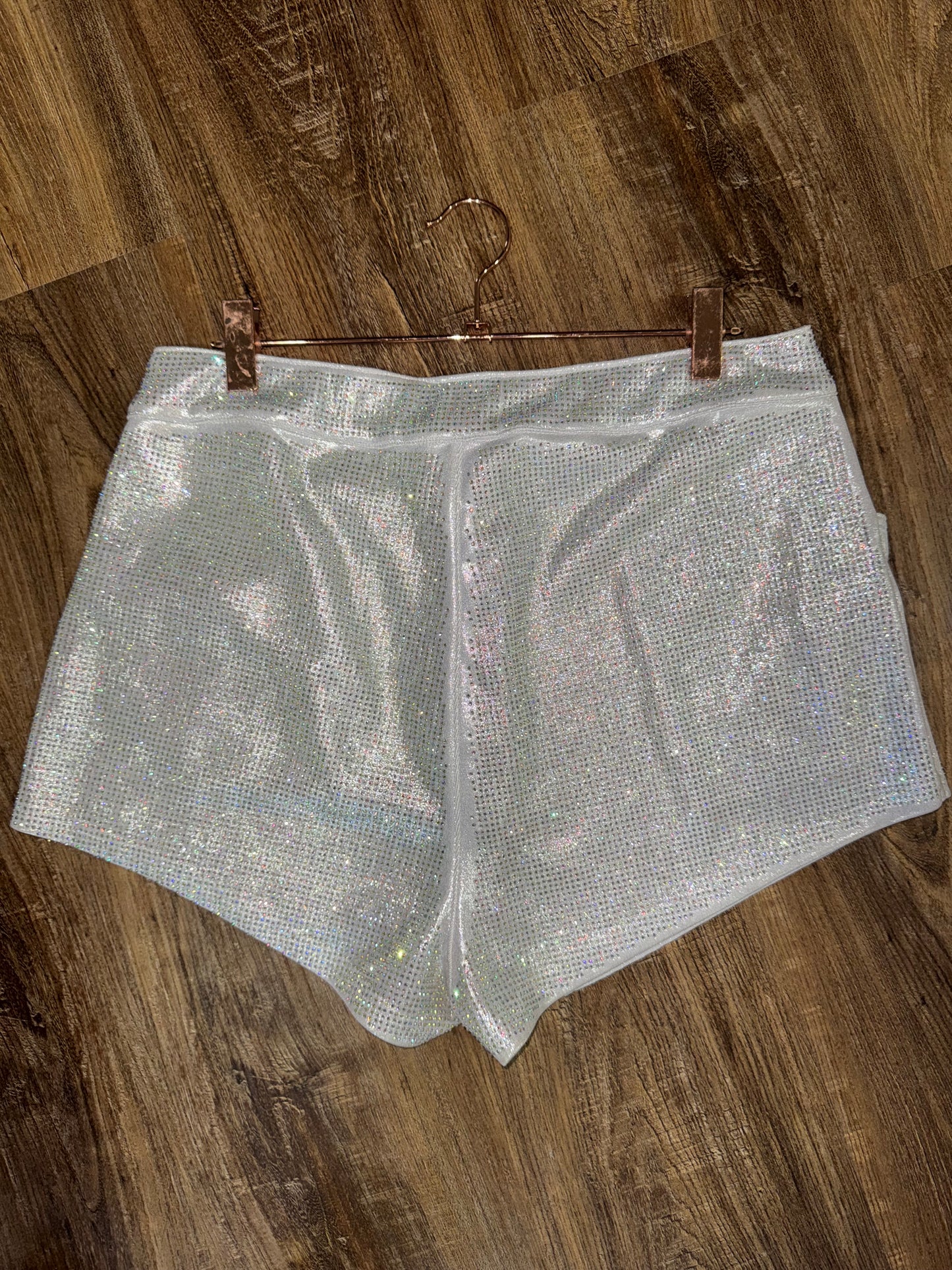Diamond Dust Rhinestone Shorts