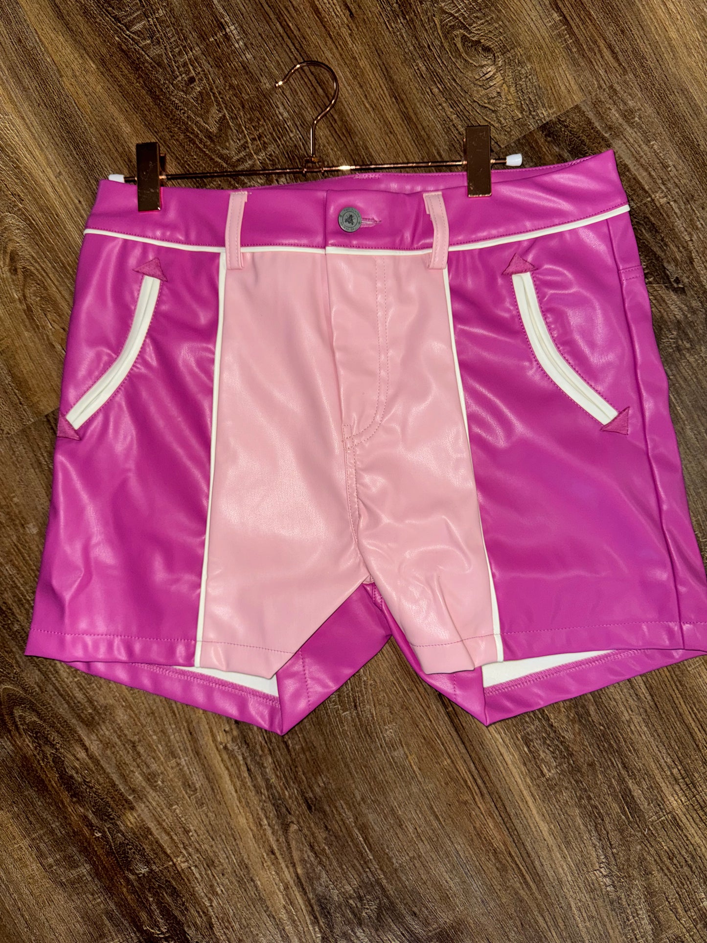 Barbie Rodeo Faux Leather Shorts