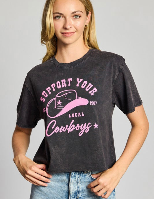 Support Your Local Cowboys Tee