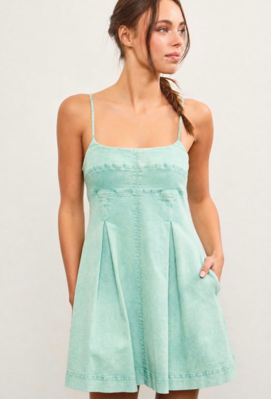 Lucky Charm Denim Dress