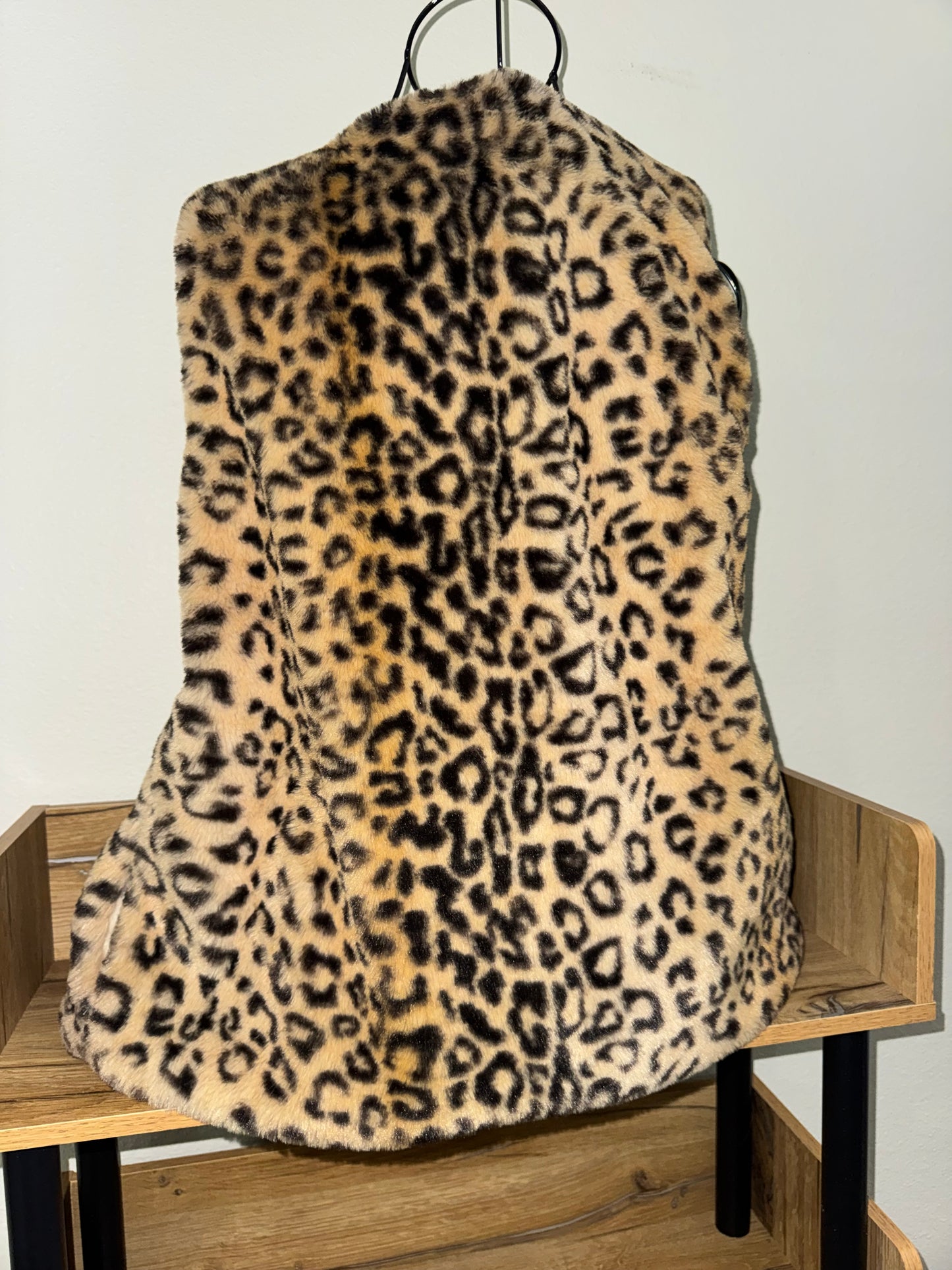 Leopard Luxe Faux Fur Vest