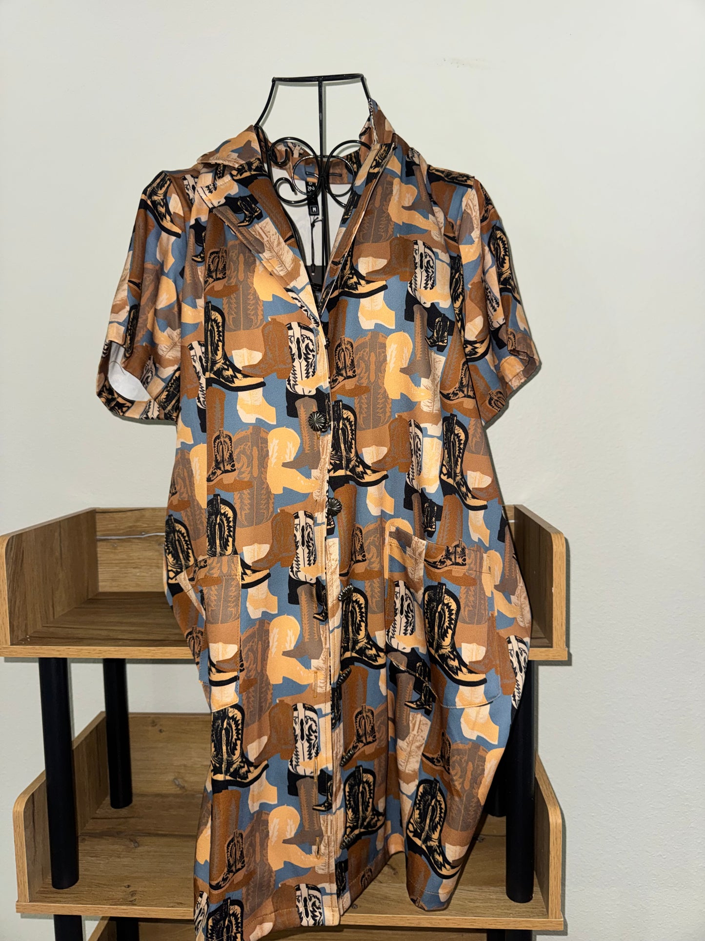 Western Way button-up Tunic