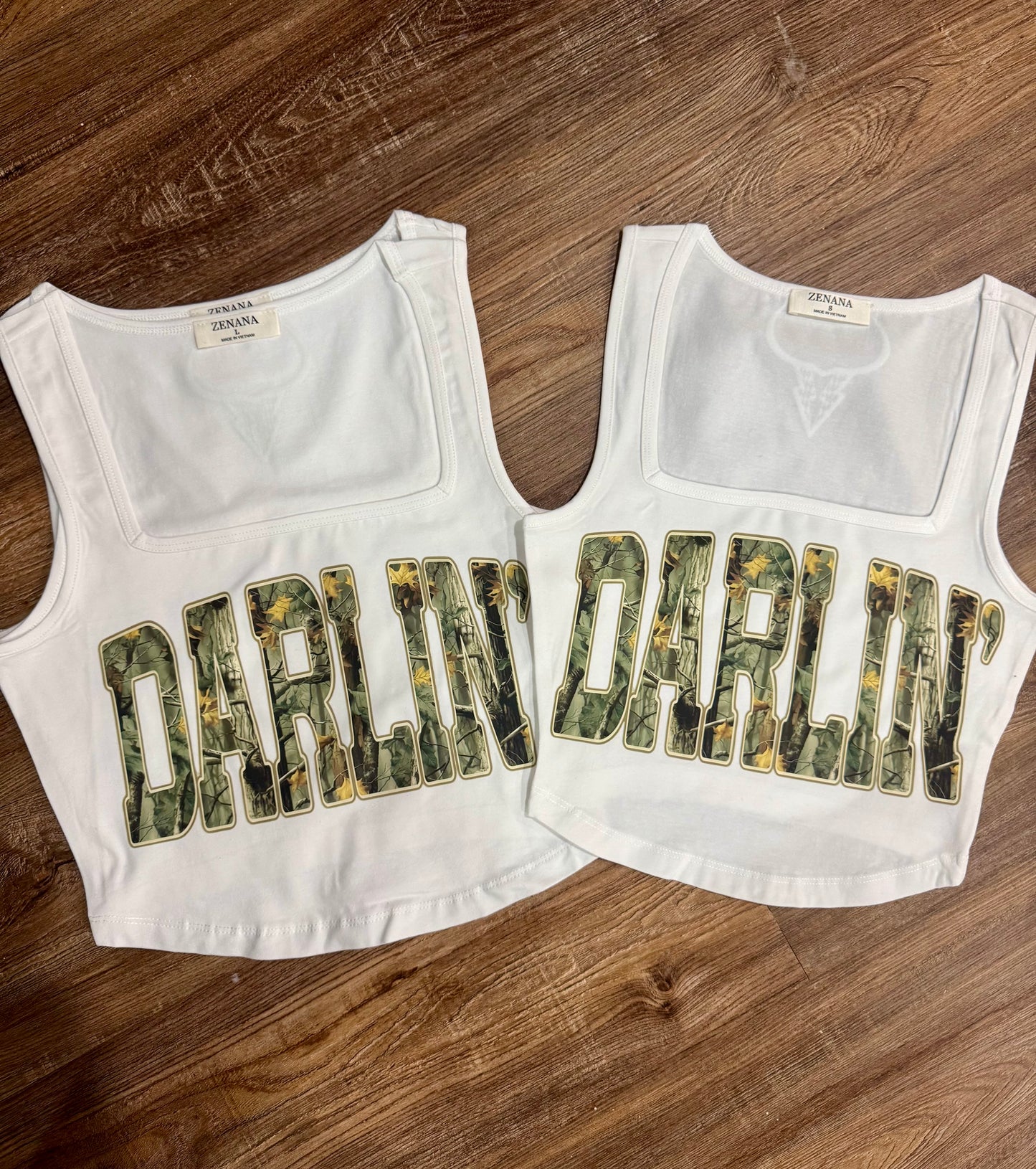 Darlin’ Camo Crop