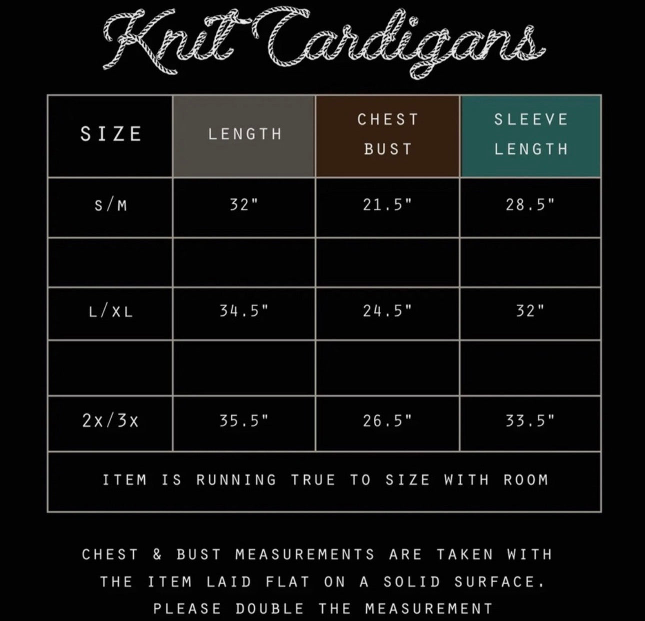 Saddle Swappin’ Knit Cardigan