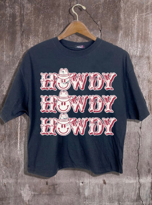 Howdy Crop Tee