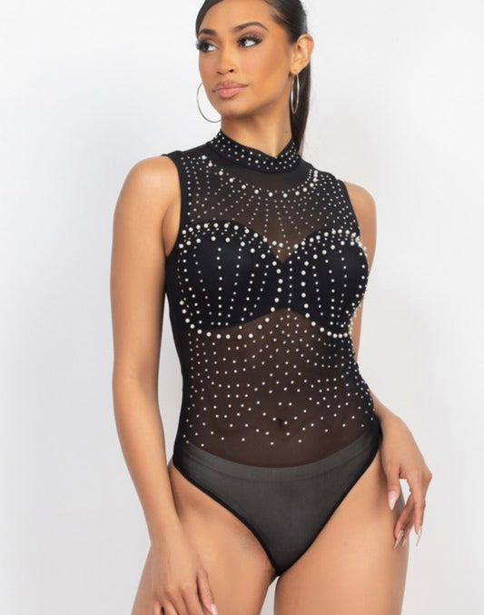 Diamond Stud Bodysuit