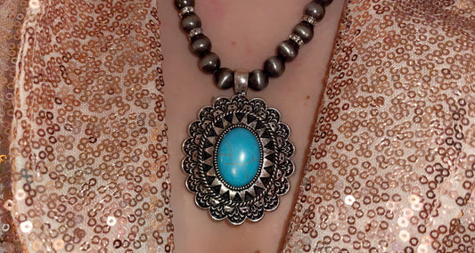 Style in Turquoise necklace